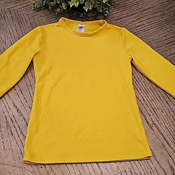 Yellow long sleeve top XS - Picture 1 of 9
